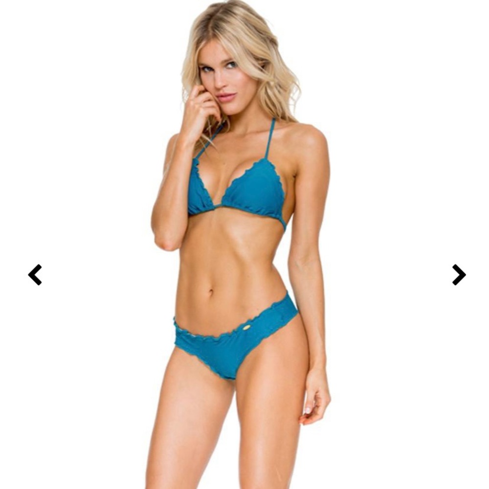 Luli Fama Small Blue bikini set